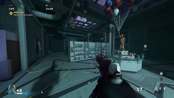 A Rainbow Six Extraction screenshot on the Low graphics preset.