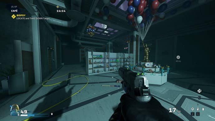 A Rainbow Six Extraction screenshot on the Very High graphics preset.