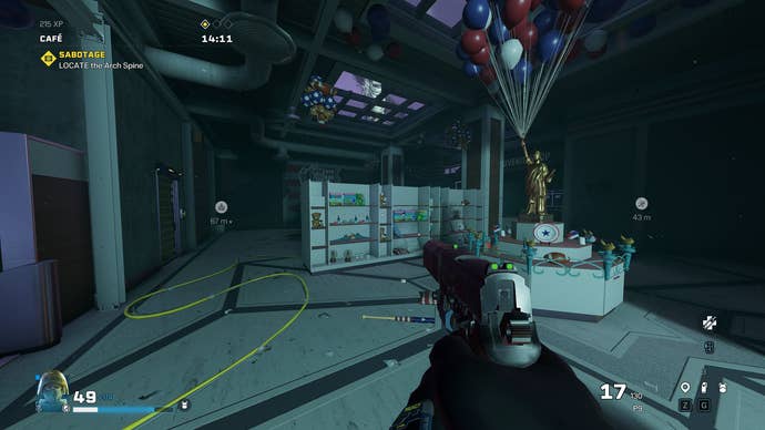 A Rainbow Six Extraction screenshot on the Very Low graphics preset.