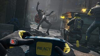 Soldiers fight off a monster in Rainbow Six Extraction