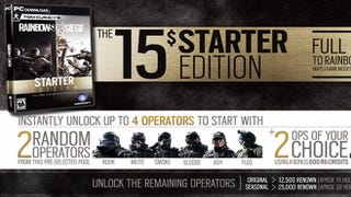 Rainbow Six: Siege now offers a budget-priced Starter Edition on PC