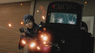 Tactical violence in a Rainbow Six Siege screenshot.