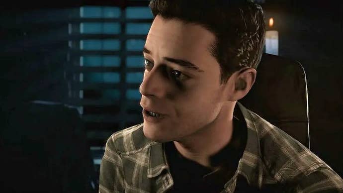rami malek as josh in Until Dawn game