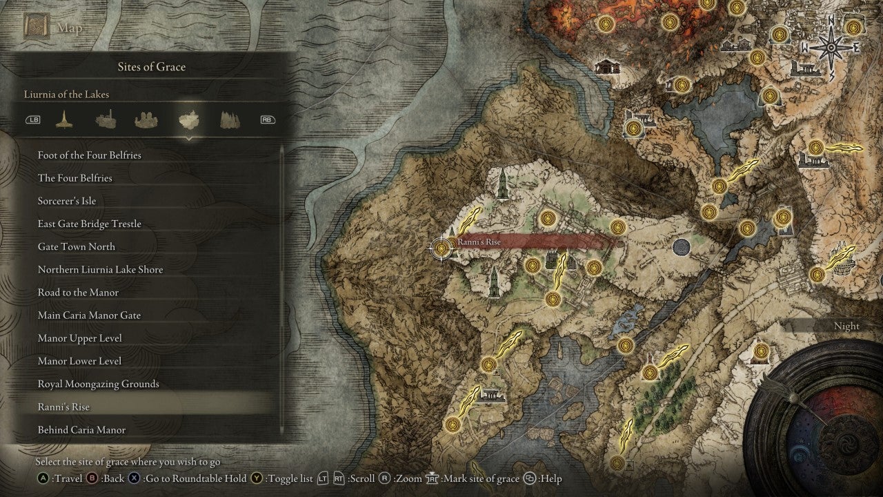 Ranni&rsquo;s Rise Grace in Elden Ring