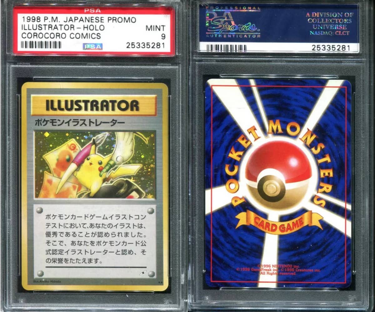 The rarest Pokémon card in the world has sold for over £150,000