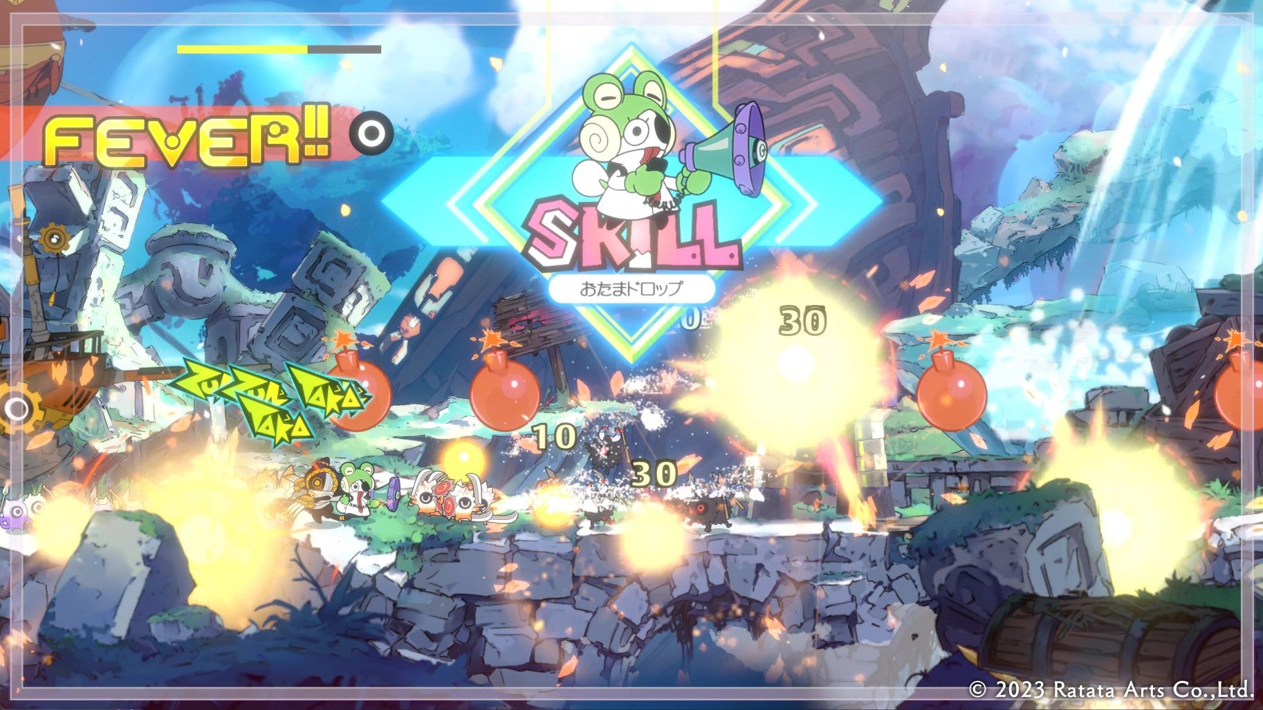 Here's a gameplay trailer for Patapon's spiritual successor Ratatan