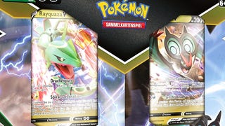Rayquaza-V und UHaFnir-V erscheinen als neue V-Kampfdecks für das Pokémon-Sammelkartenspiel