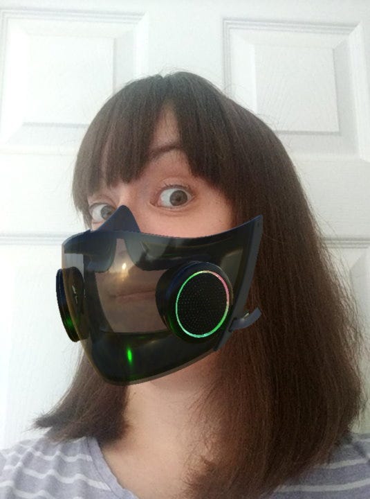Razer's Project Hazel face mask has evolved with new interior RGBs ...