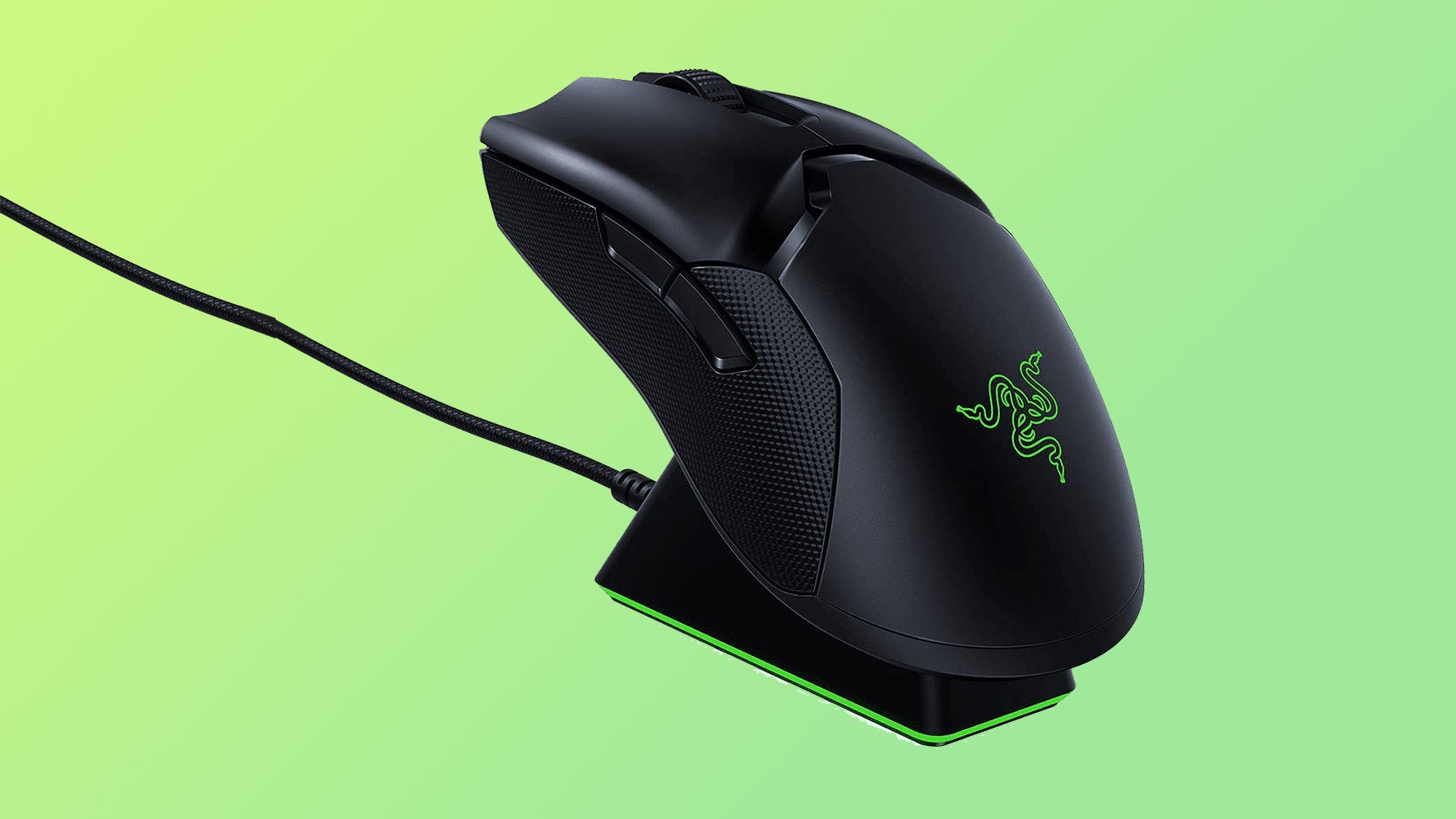 The Razer Viper Ultimate is down to $60 with its fancy charging 