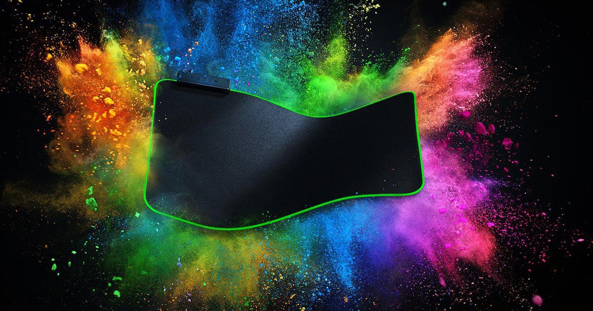 Razer's very RGB desk-size mouse mat is 50% off at Amazon UK | Rock ...