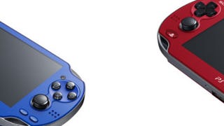 PS Vita: red and blue models get official product screens