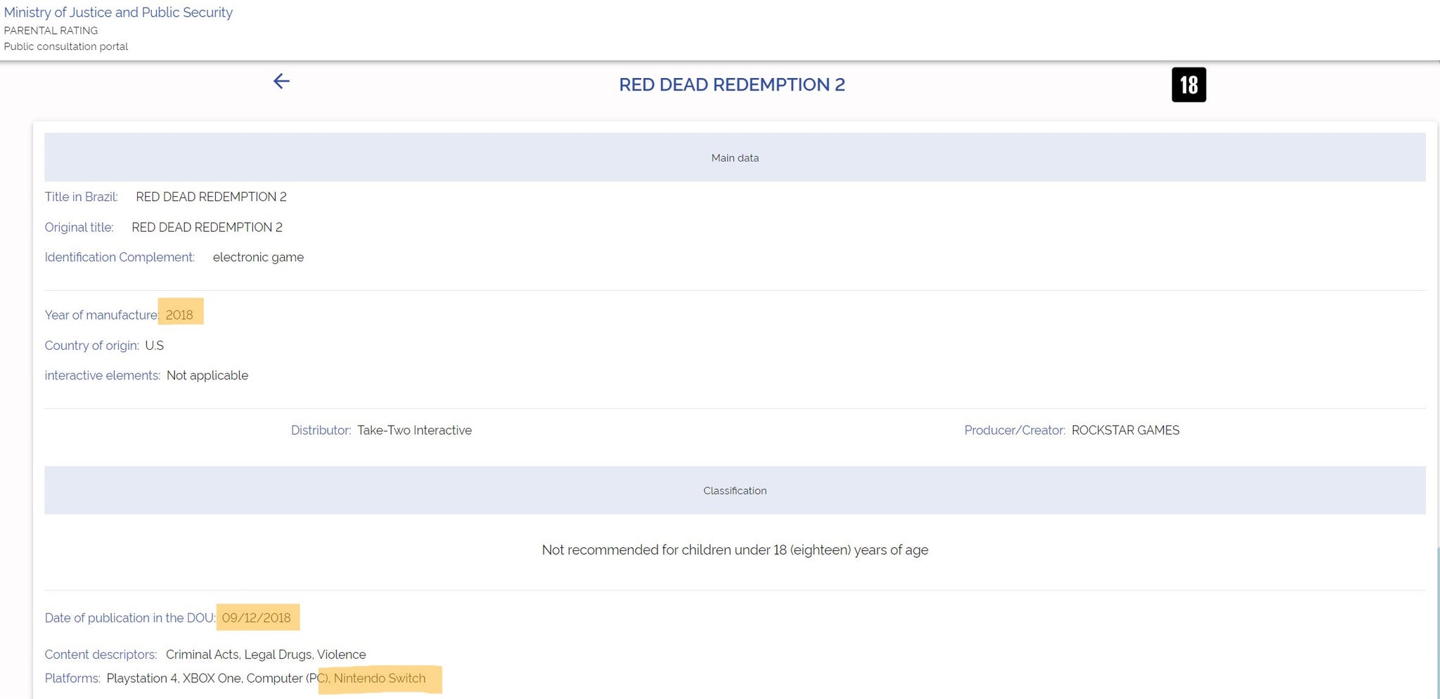 Is Red Dead Redemption 2 coming to Nintendo Switch? A Brazilian listing says it is - 3