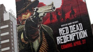 Rockstar shows off massive Red Dead Redemption art in New York