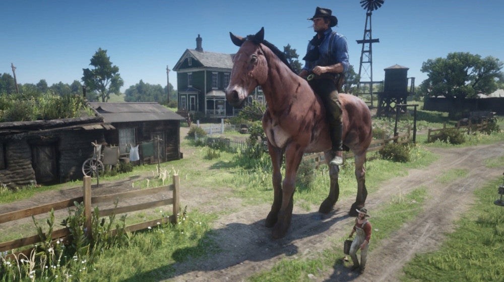 Gigantyczny Arthur w Red Dead Redemption 2, dzięki modyfikacji ...