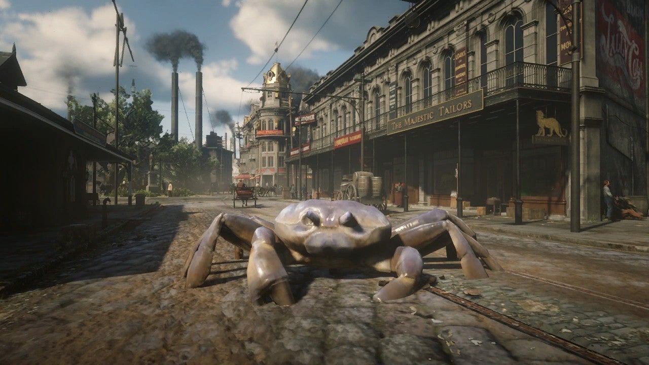 Gigantyczny Arthur w Red Dead Redemption 2, dzięki modyfikacji ...