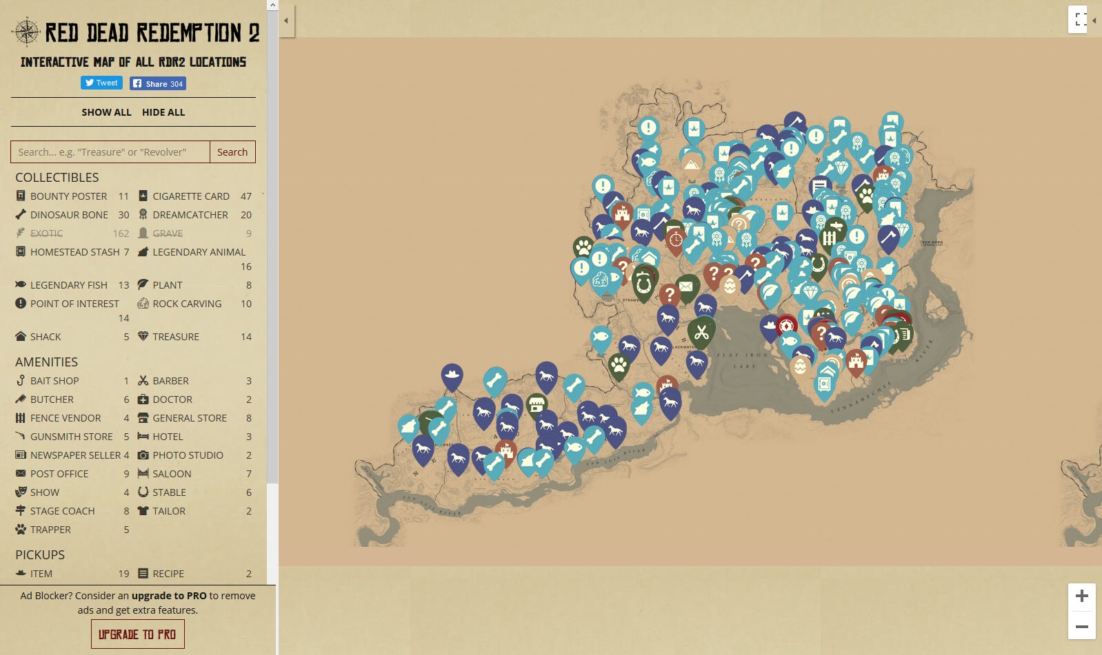 Full Map Of Rd2 Red Dead Redemption 2: Die Map und Online-Karte im Detail | Eurogamer.de