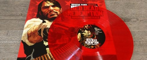 Newest Red Dead Redemption Soundtrack 2xLP Red Vinyl Record