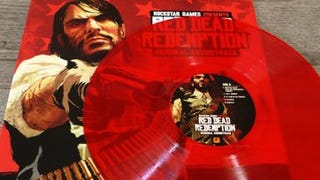 Red vinyl LP of Red Dead Redemption Soundtrack now available through Rockstar Warehouse 