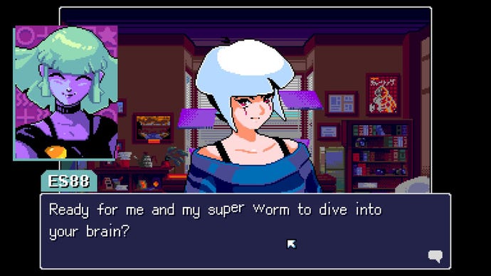 Luna meets Lexi in Read Only Memories: Neurodiver.