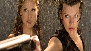 Resident Evil: Afterlife shots are a bit wet and wild 