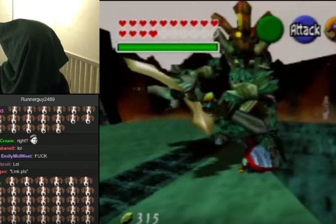 Watch this real life Daredevil complete Ocarina of Time blindfolded