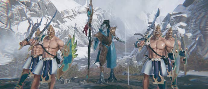 The Tzeentch show up in flashbacks in Warhammer Age Of Sigmar: Realms OF Ruin.