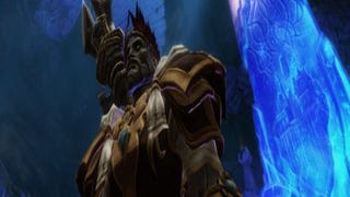 Have a look at Kingdoms of Amalur: Reckoning - Teeth of Naros in action