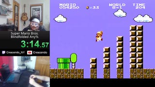 Speedrunner bate recorde em Super Mario Bros. completamente vendado