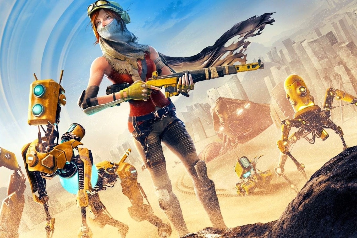 Juegos Recore Joule 4k Un Desierto De Arenas Movedizas