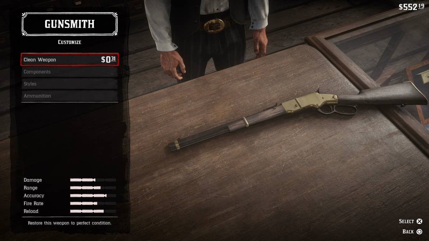 How to Upgrade Weapons in Red Dead Redemption 2 VG247