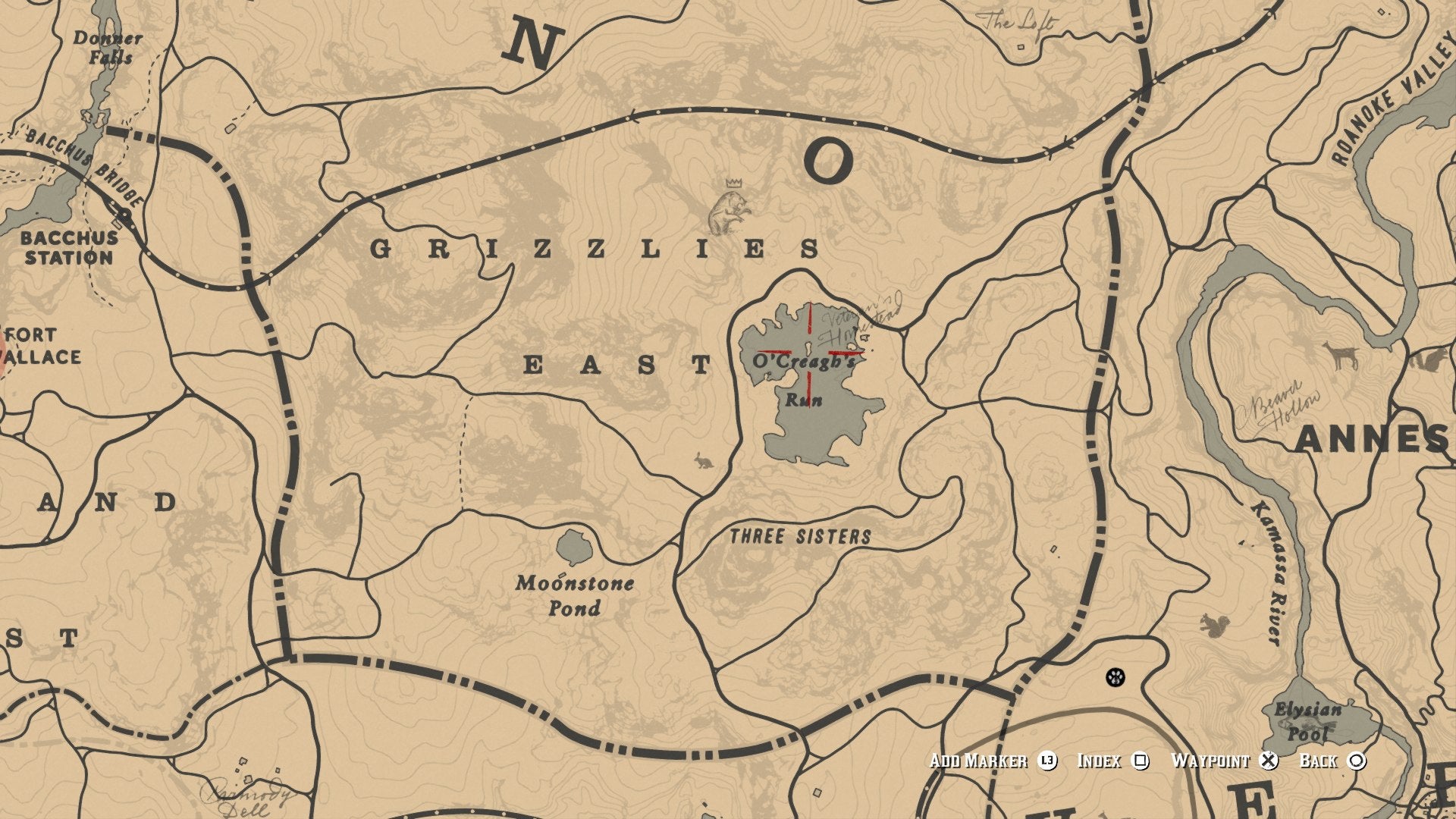 Red Dead Redemption 2: Jack Hall Gang treasure map guide and location - 8