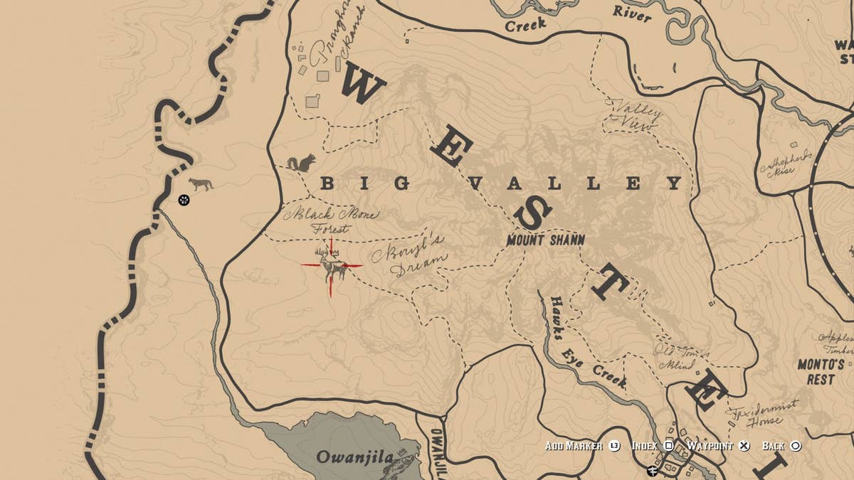 Red Dead Redemption 2 Legendary Buck location guide | VG247