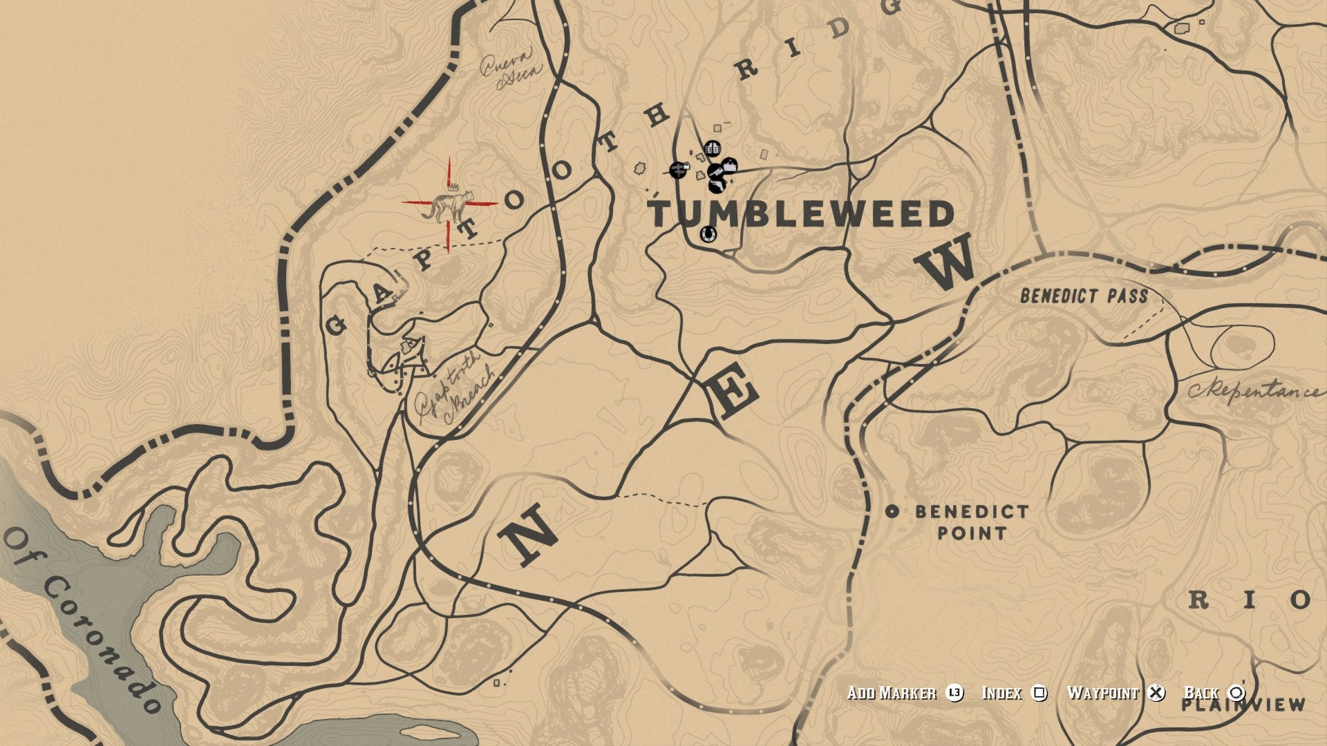 Red Dead Redemption 2 Legendary Cougar location guide - 3
