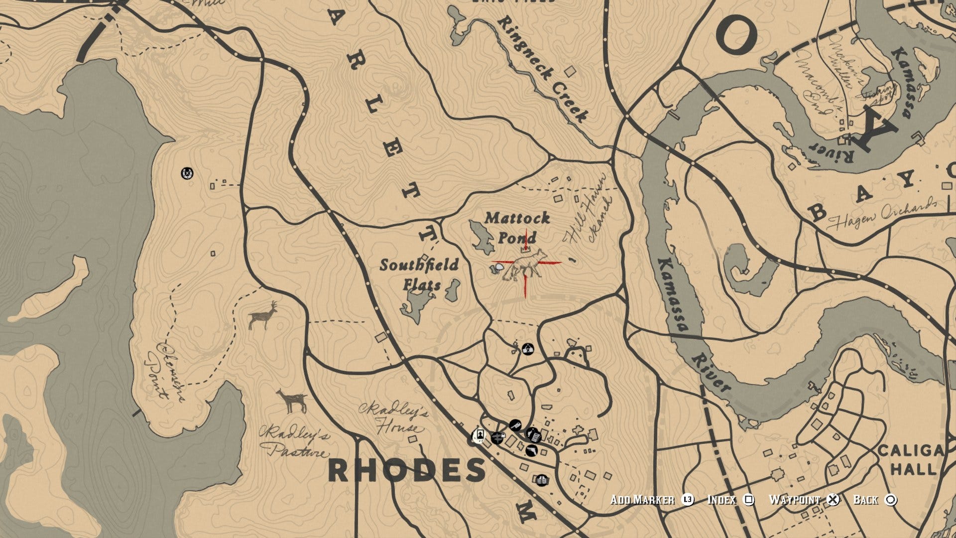Red Dead Redemption 2 hunting guide - all animal locations, legendary ...