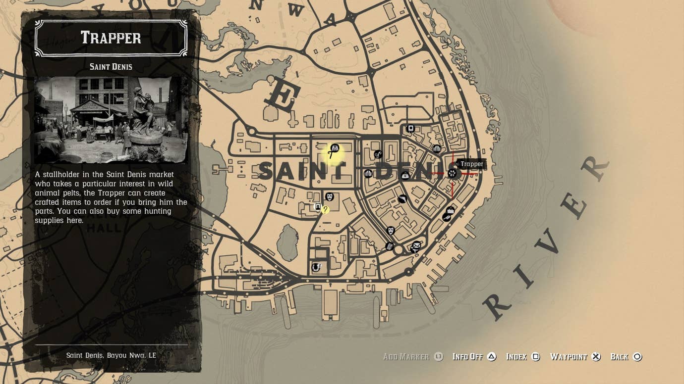 Red Dead Redemption 2 trapper locations | VG247