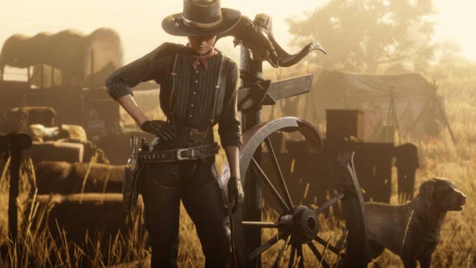 red dead online camp setup camp dog discount art