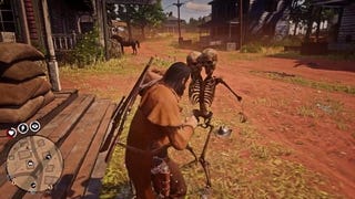 Red Dead Online hackers are spawning in two-headed skeletons to kick the s**t out of other players