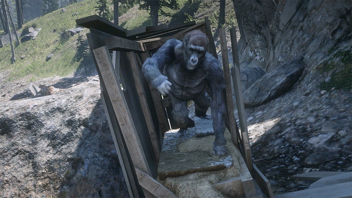 Tajemnicza małpa w Red Dead Redemption 2 to „King Kong” na Dzikim ...