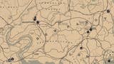 Red Dead Redemption 2 map - de volledige map in overzicht