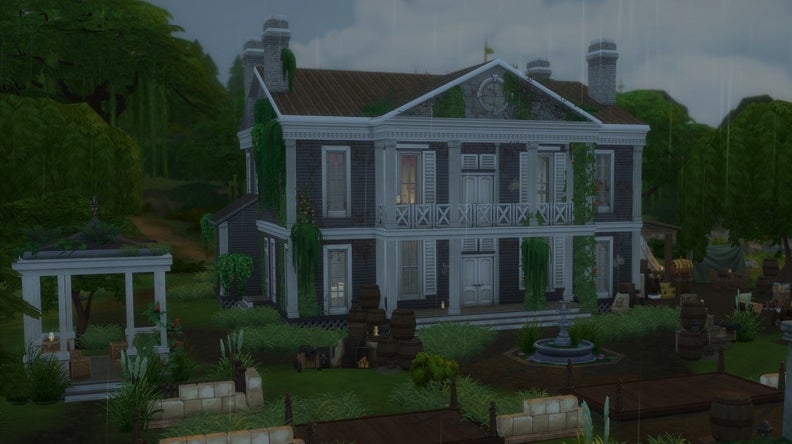 Red Dead Redemption 2 - siedziba gangu Dutcha odtworzona w The Sims 4 ...