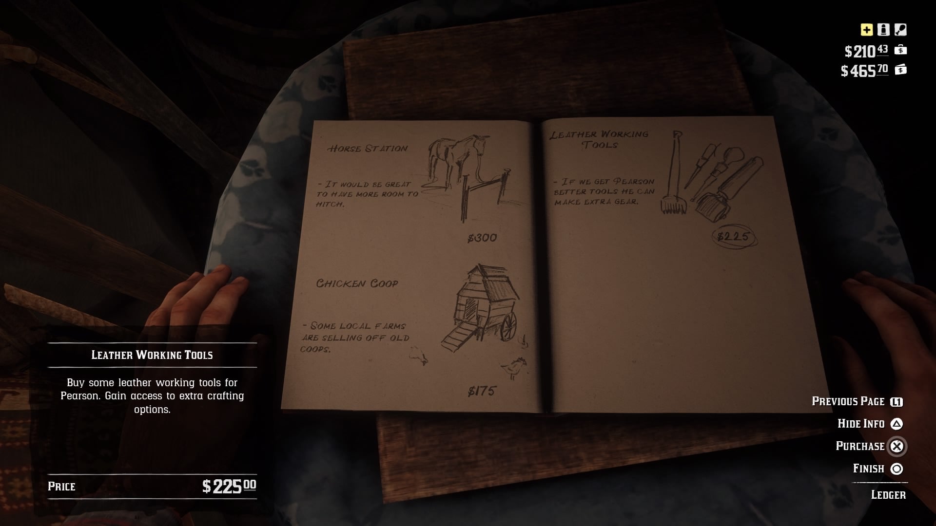 Red Dead Redemption 2 Camp Upgrades guide How to get Leather