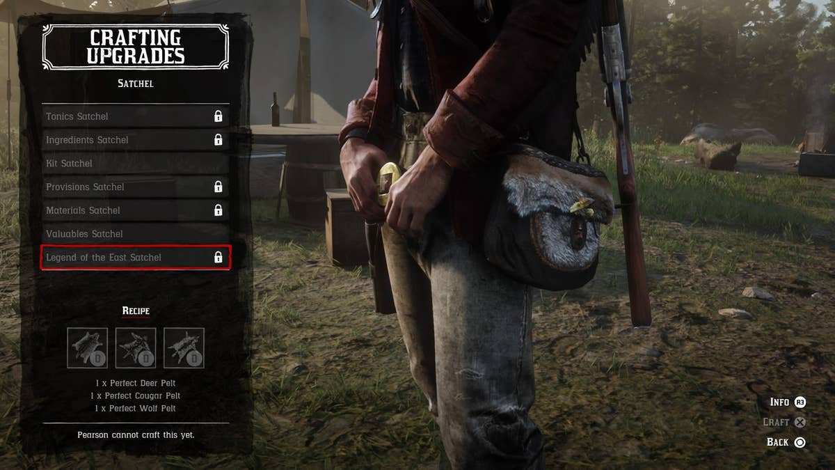 Red Dead Redemption 2 Satchel upgrades | VG247