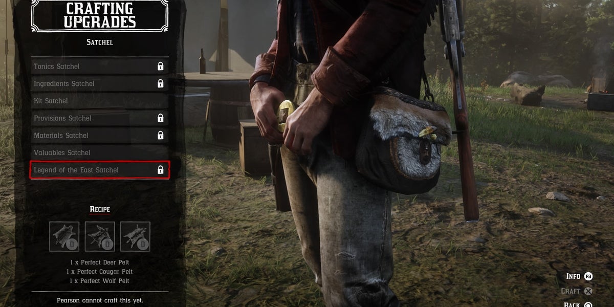 Red Dead Redemption 2 Satchel upgrades | VG247