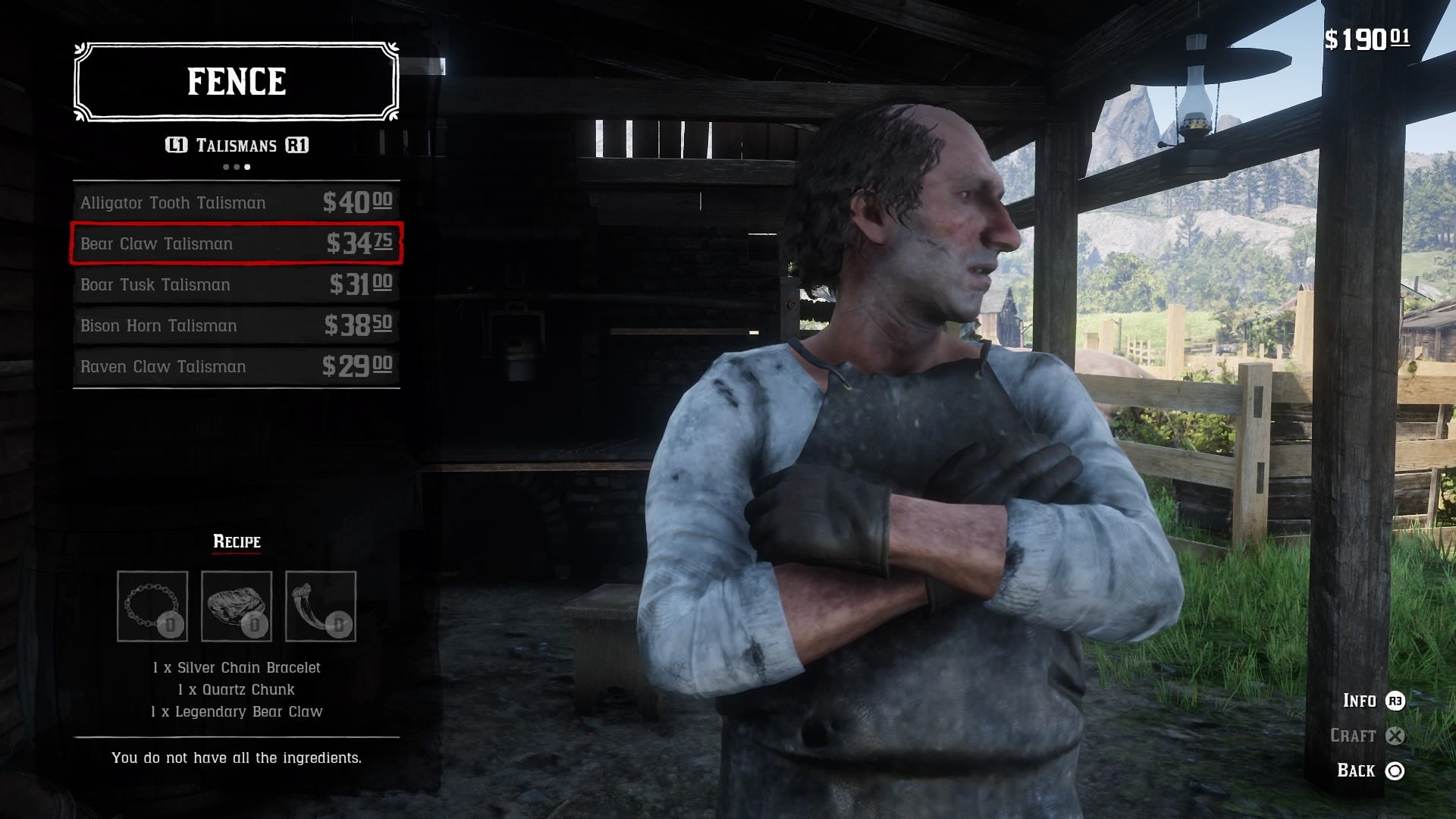 Red Dead Redemption 2 Perks, Talismans and Trinkets | VG247
