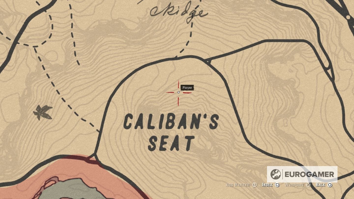 Red Dead Redemption 2 Jack Hall Gang Treasure Map locations