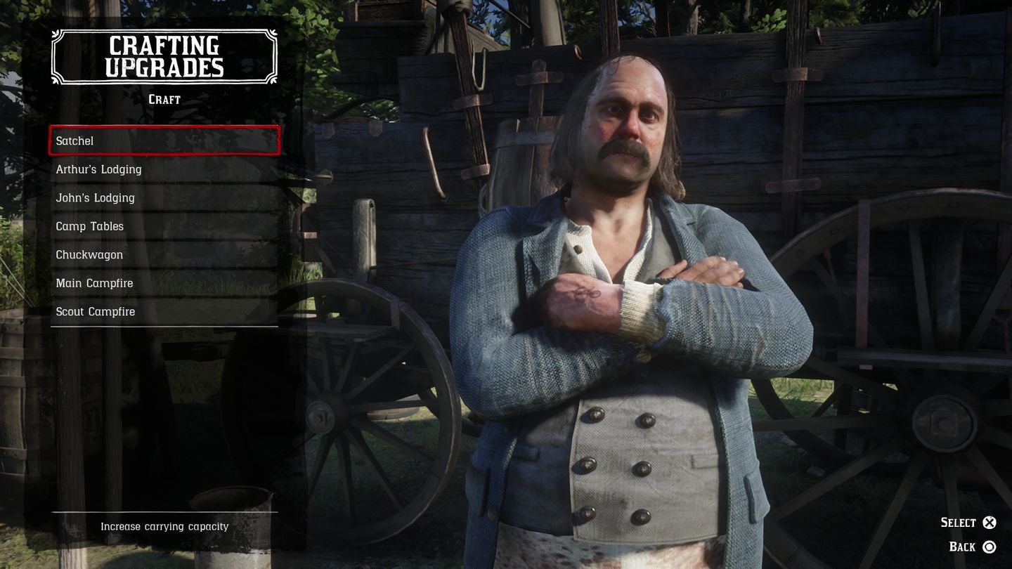 Canvas Sack Rdr2 Best satchels and upgrades in Red Dead Redemption 2 | Eurogamer.net