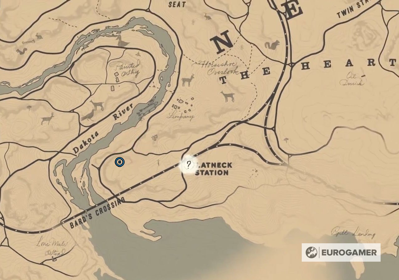 Red Dead Redemption 2 Chicks Schatzkarte Red Dead Redemption 2: Schatzkarte Jack Hall Bande - Wo ihr Karten und