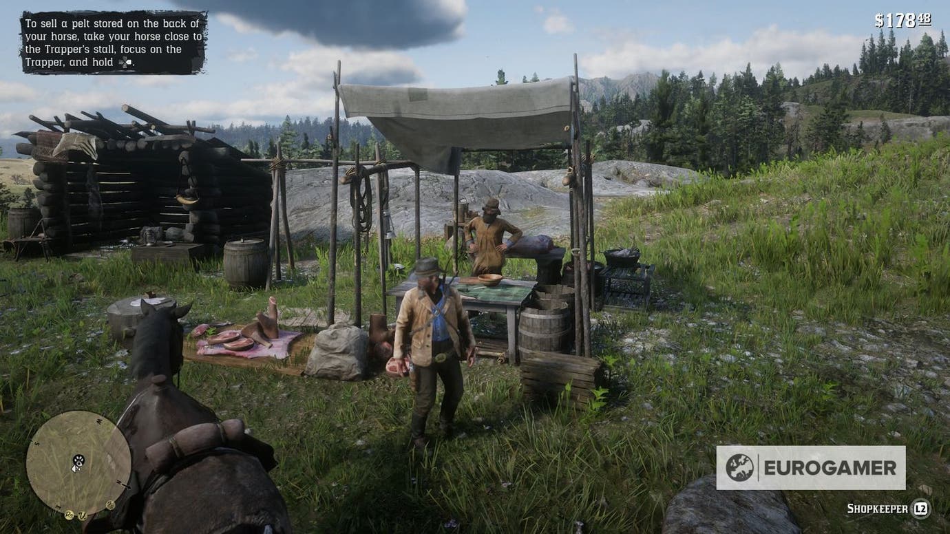 Trapper Near Rhodes Rdr2 Red Dead Redemption 2 Trapper locations - where to find the Trapper and ...
