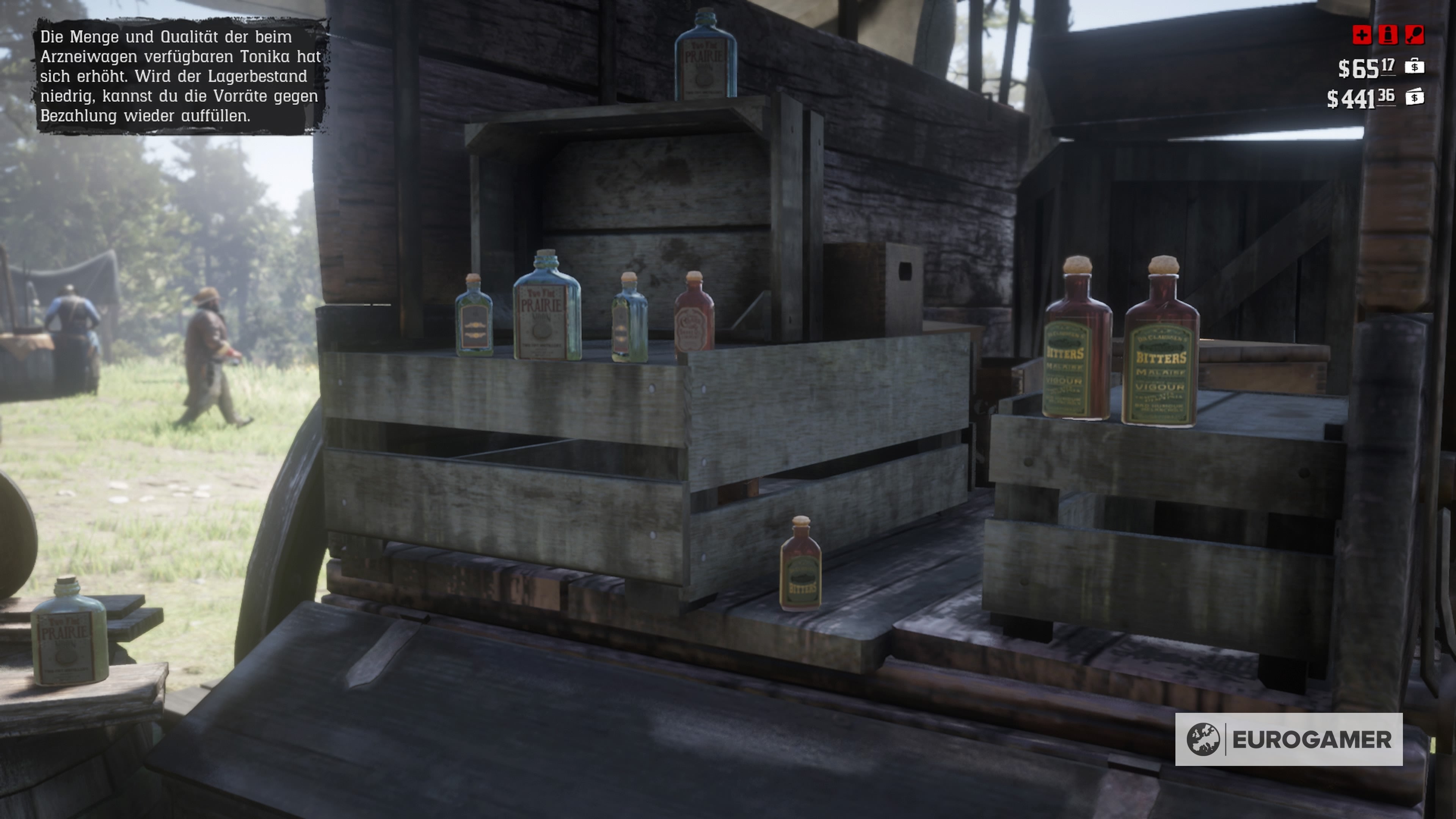 Red Dead Redemption 2 Lager verbessern und Lederbearbeitungswerkzeug freischalten Eurogamer.de