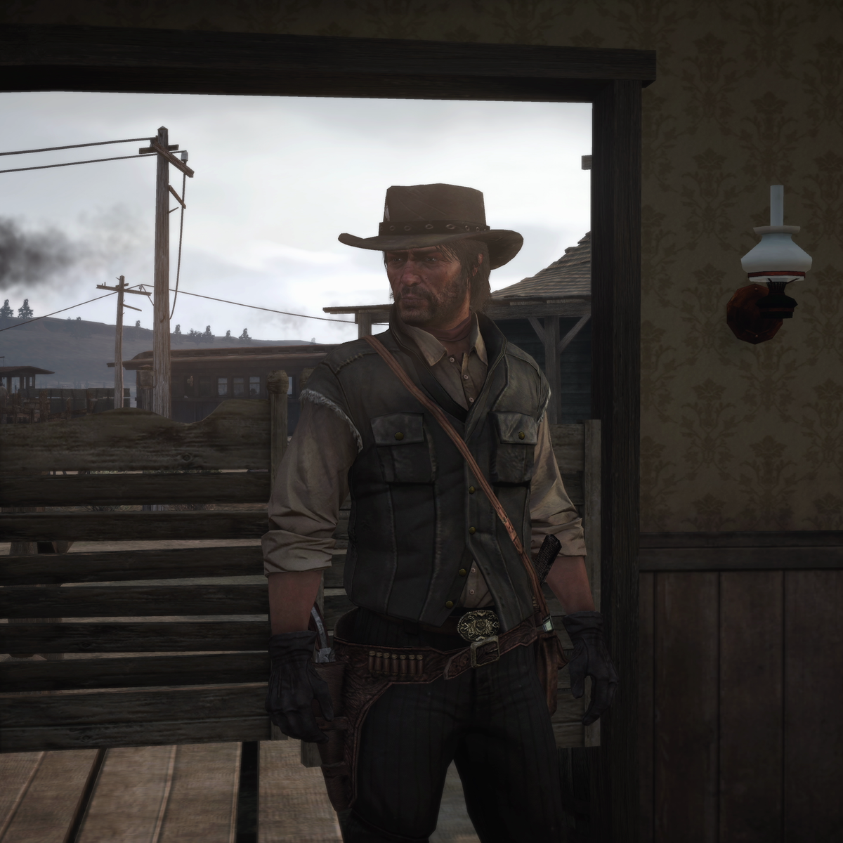 Red Dead Redemption looks insane using Xbox One s enhanced